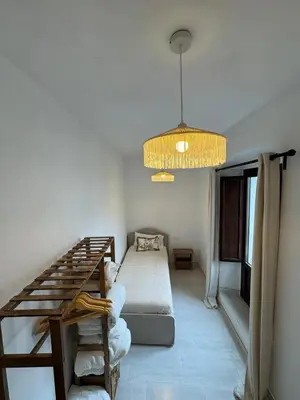Cama o camas de una habitación en Vivienda turística rural Casa Ana