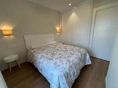 Cama o camas de una habitación en Los balcones de la Carrera