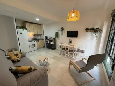 Una cocina o zona de cocina en Ático dúplex en el centro de Sevilla