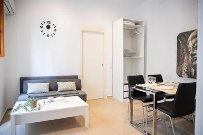 Zona de estar de Apartamento las setas