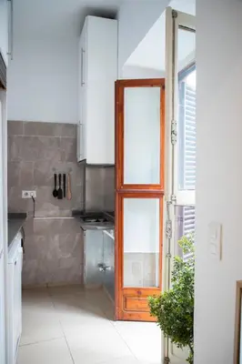 Una cocina o zona de cocina en Apartamento las setas