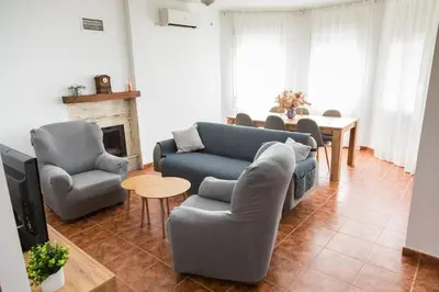 Zona de estar de Casa El Abuelo Tomás
