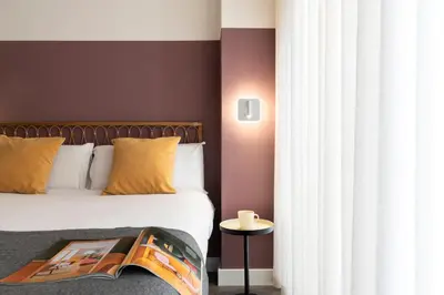 Cama o camas de una habitación en Espíritu Santo Suite Apartment