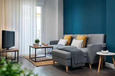 Zona de estar de Espíritu Santo Suite Apartment