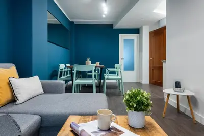 Zona de estar de Espíritu Santo Suite Apartment