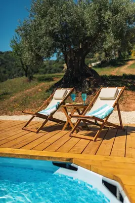 Piscina en o cerca de Finca la montaña roja