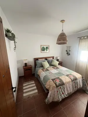 Cama o camas de una habitación en Villa Antaquira