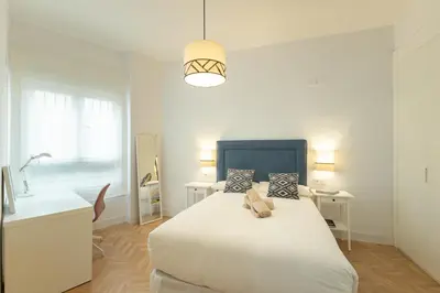 Cama o camas de una habitación en Charming 2 bedrooms apartment with FREE Parking at Plaza Alameda by OCityzen