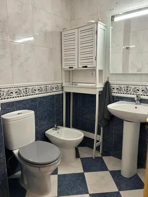 Un baño de Apartamento espacioso El Olivo