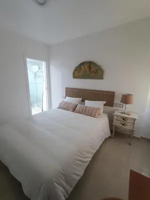 Cama o camas de una habitación en En Casa de Leonor