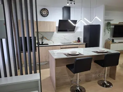 Una cocina o zona de cocina en Loft Las Mercedes