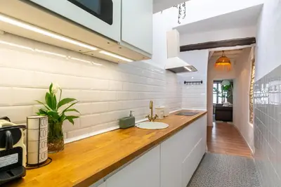Una cocina o zona de cocina en La Casita de Parras