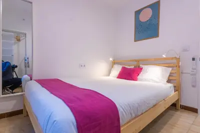 Cama o camas de una habitación en Apartamento Cultura de Córdoba