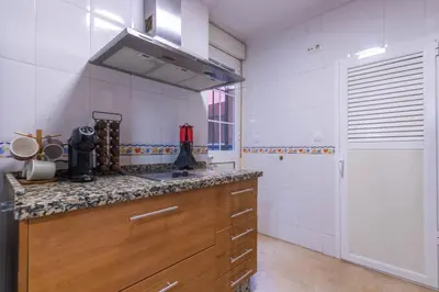 Una cocina o zona de cocina en El Rinconcito de Miraflores