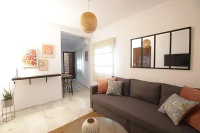 Zona de estar de Lineros suite B