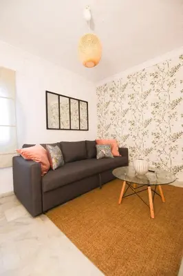 Zona de estar de Lineros suite B
