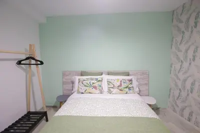 Cama o camas de una habitación en Lineros suite B