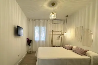 Cama o camas de una habitación en Avenzoar Apartments