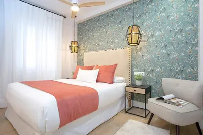 Cama o camas de una habitación en Genteel Home Plaza San Francisco