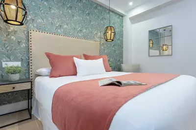 Cama o camas de una habitación en Genteel Home Plaza San Francisco