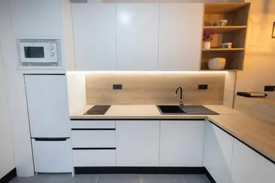 Una cocina o zona de cocina en RentalSevilla Enjoy Nervión