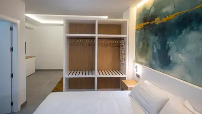 Cama o camas de una habitación en RentalSevilla Enjoy Nervión