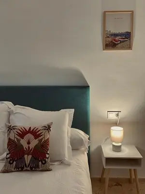 Cama o camas de una habitación en Apartamento San Álvaro