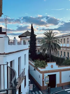 Un balcón o terraza de Apartamento San Álvaro