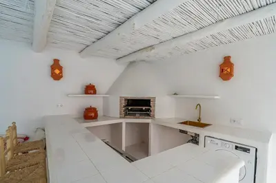 Una cocina o zona de cocina en Casa de la Tita Belén