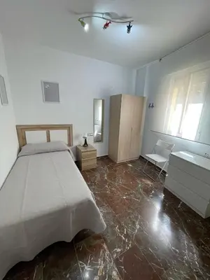 Cama o camas de una habitación en Carniceros - Apartamento céntrico y tranquilo