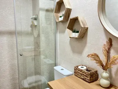 Un baño de Apartments Lanza