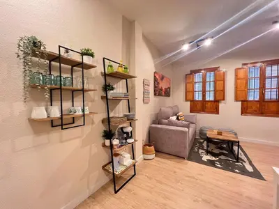 Zona de estar de Apartments Lanza