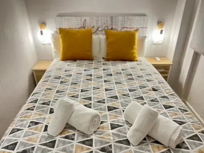 Cama o camas de una habitación en Apartments Lanza