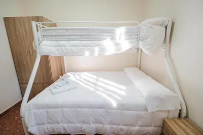 Cama o camas de una habitación en Casa Rural VILLA ADRISEDA