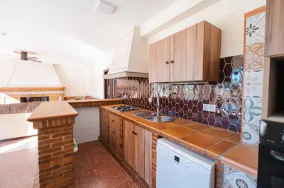 Una cocina o zona de cocina en Casa Rural VILLA ADRISEDA