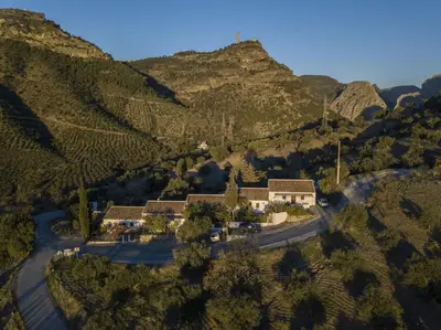Paisaje cerca of this country house
