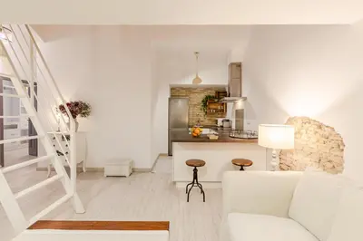 Zona de estar de Casas de Sevilla - Casa Descalzos