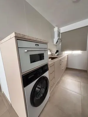 Una cocina o zona de cocina en Apartamentos RoMar Campillos