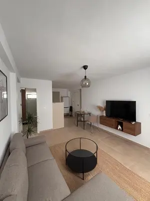 Una televisión o centro de entretenimiento en Apartamentos RoMar Campillos