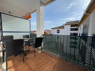 Un balcón o terraza de Apartamento Centro Puente Romano