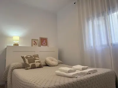 Cama o camas de una habitación en Meloja Centro