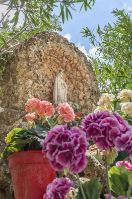 Jardín al aire libre en Cortijo La Mimbre Rural