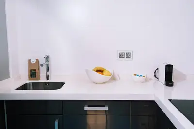 Una cocina o zona de cocina en Optimum Torneo Boutique