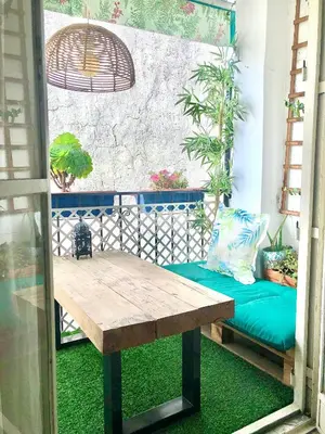 Jardín al aire libre en Rincones de San Pedro