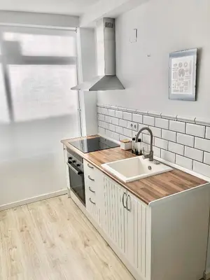 Una cocina o zona de cocina en Rincones de San Pedro