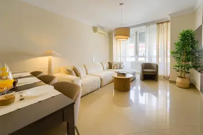 Zona de estar de Sevilla Exclusive Apartment - Prime Location