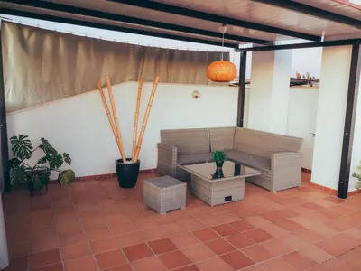 Zona de estar de Apartamentos Molino Almona HC