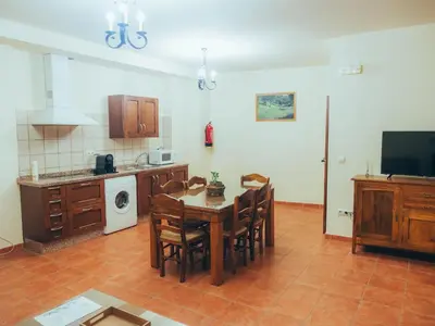 Una cocina o zona de cocina en Apartamentos Molino Almona HC