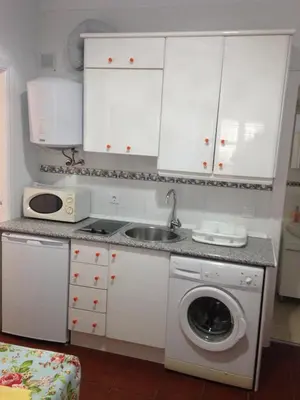 Una cocina o zona de cocina en Apartamento Alameda 3ºB