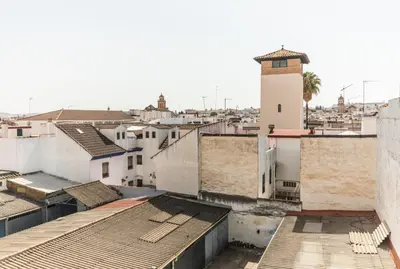 Vista general de Córdoba o vista desde el apartamento